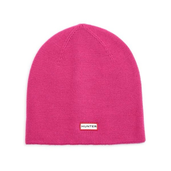 HUNTER, Logo Wool Blend Beanie, NEW!! - Picture 1 of 7
